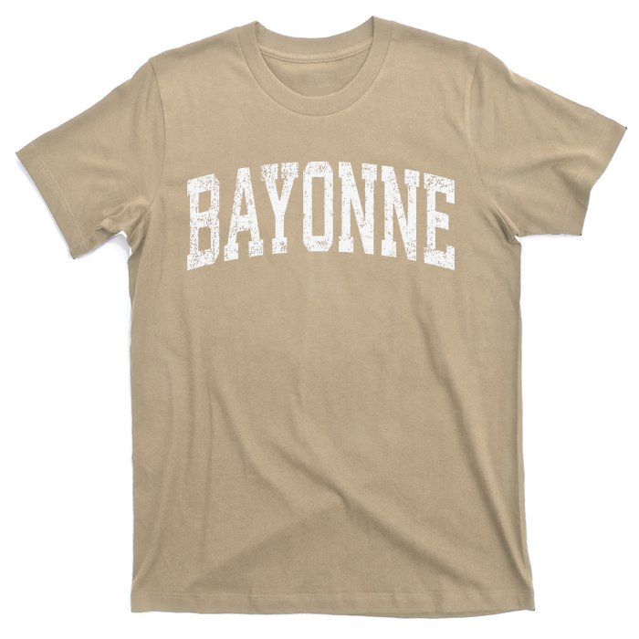 Bayonne New Jersey Nj Vintage Athletic Sports T-Shirt