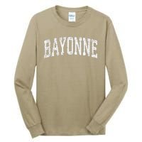 Bayonne New Jersey Nj Vintage Athletic Sports Tall Long Sleeve T-Shirt