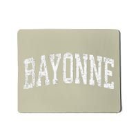 Bayonne New Jersey Nj Vintage Athletic Sports Mousepad