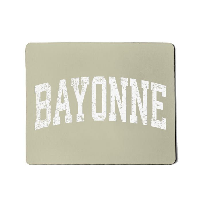 Bayonne New Jersey Nj Vintage Athletic Sports Mousepad