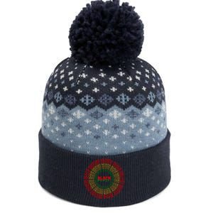 Black Nurse Juneteenth Since 1865 Afro America Gift The Baniff Cuffed Pom Beanie