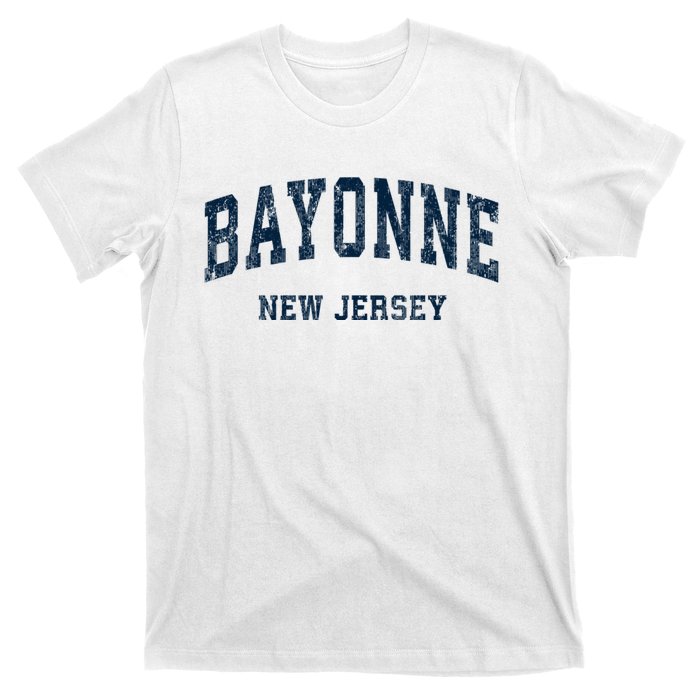 Bayonne New Jersey Nj Vintage Varsity Sports T-Shirt