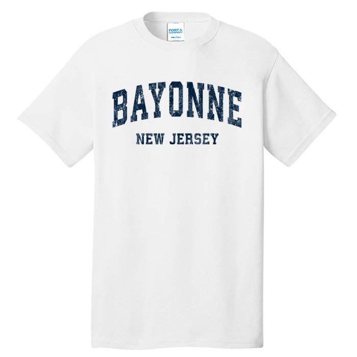 Bayonne New Jersey Nj Vintage Varsity Sports Tall T-Shirt