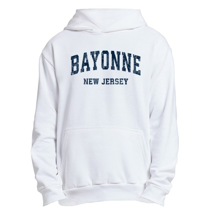 Bayonne New Jersey Nj Vintage Varsity Sports Urban Pullover Hoodie