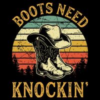 Boots Need Knockin Country Backpack