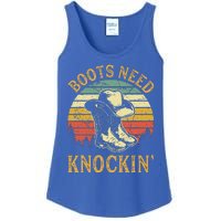 Boots Need Knockin Country Ladies Essential Tank