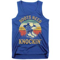 Boots Need Knockin Country Tank Top
