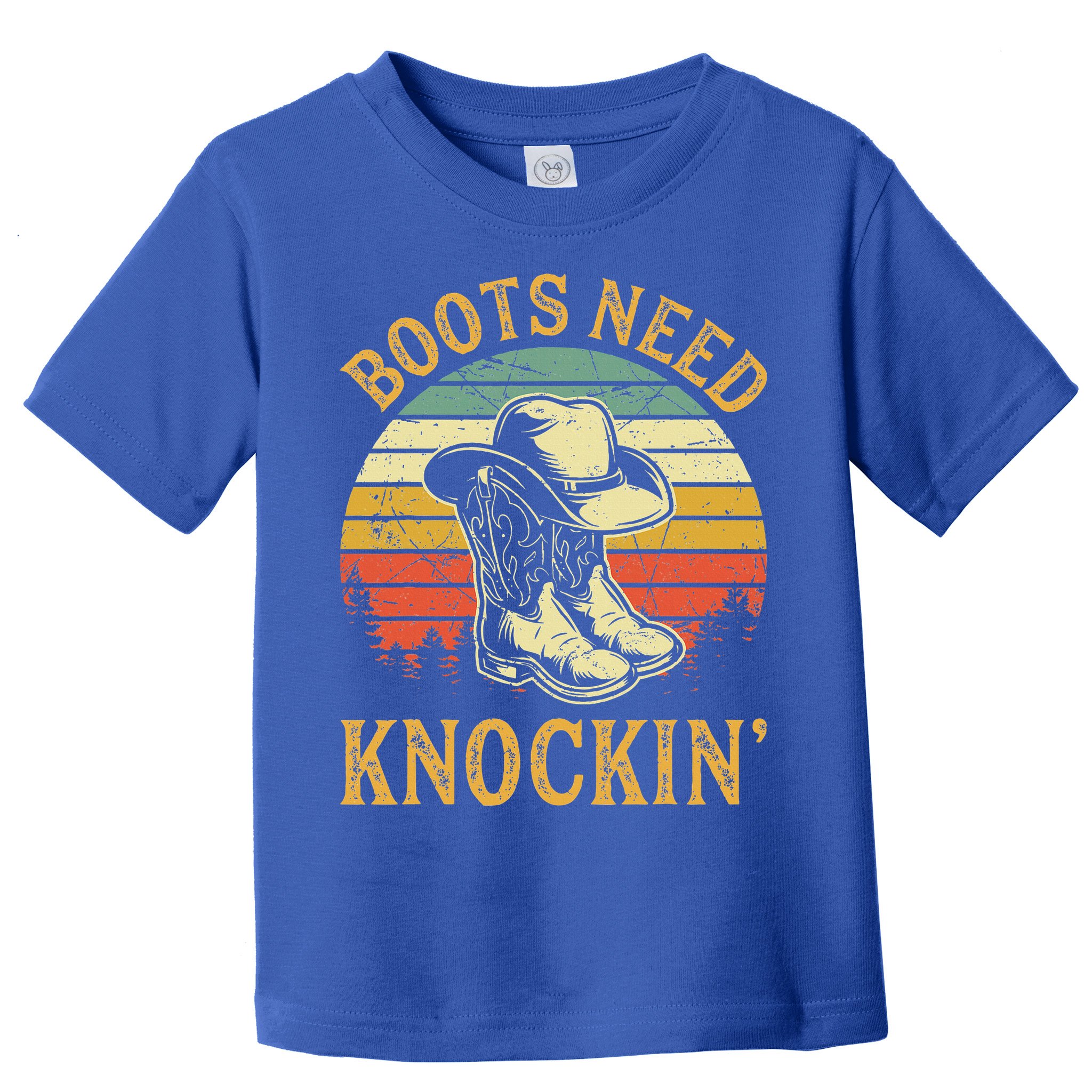 Boots Need Knockin Country Toddler T-Shirt