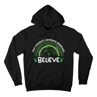 Believe NonhodgkinS Lymphoma Awareness Month Hoodie