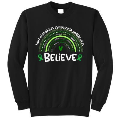 Believe NonhodgkinS Lymphoma Awareness Month Sweatshirt