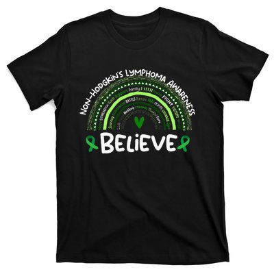 Believe NonhodgkinS Lymphoma Awareness Month T-Shirt