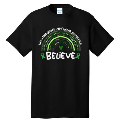 Believe NonhodgkinS Lymphoma Awareness Month Tall T-Shirt