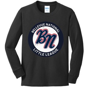 Bellevue National Little League Kids Long Sleeve Shirt