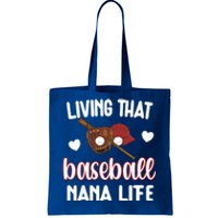 Baseball Nana Life Baseball Grandma Nana Gift Tote Bag