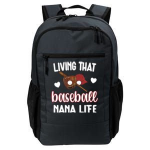 Baseball Nana Life Baseball Grandma Nana Gift Daily Commute Backpack