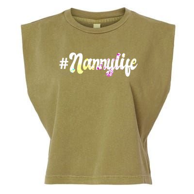 Babysitter Nanny Life Sitting Care Provider Gift Garment-Dyed Women's Muscle Tee