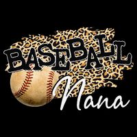 Baseball Nana Leopard Mother's Day Bucket Hat