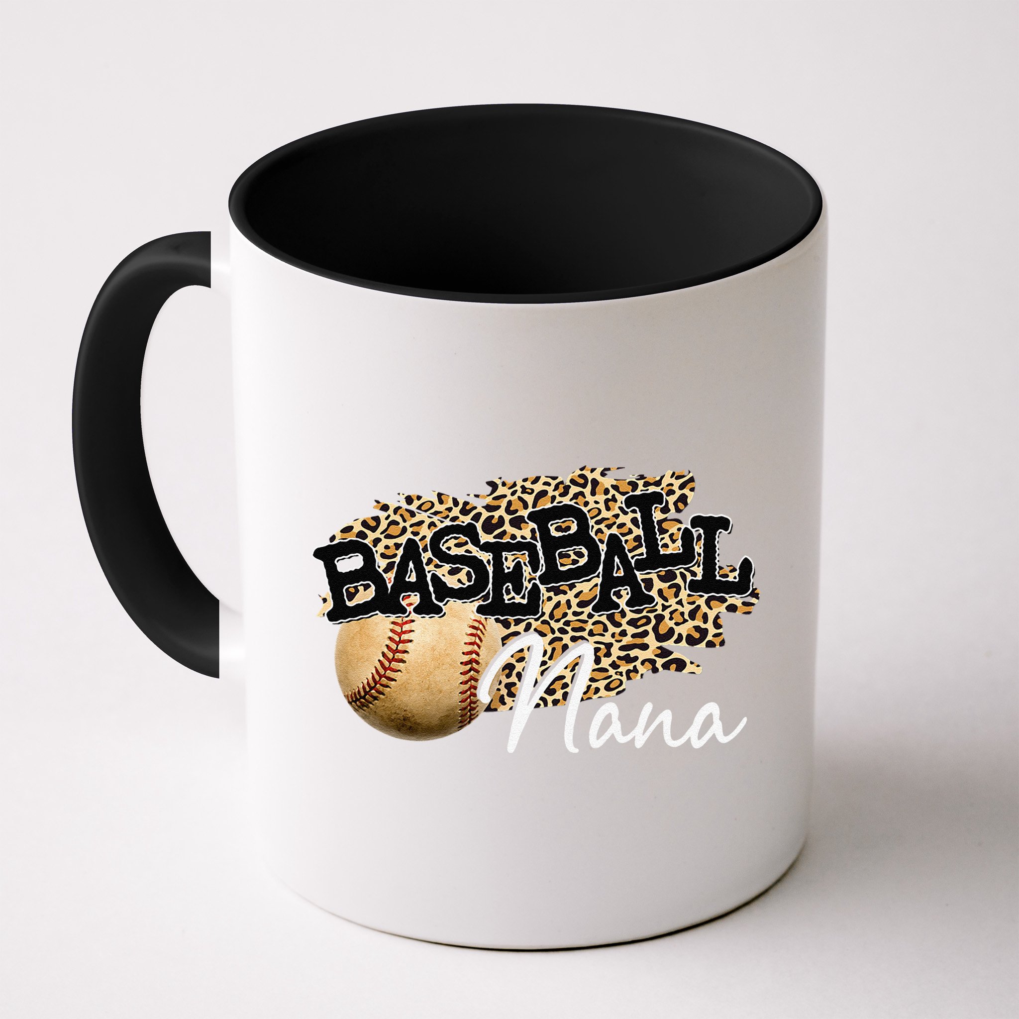Baseball Nana Leopard Mother's Day Mug