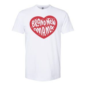 Brand New Mama Heart Gift Softstyle CVC T-Shirt