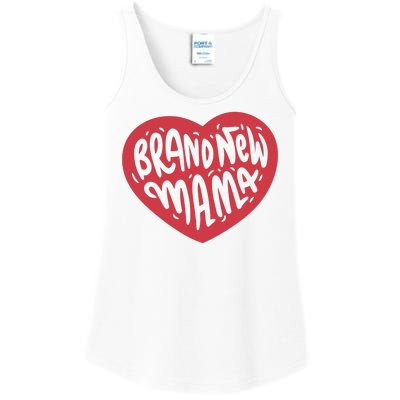 Brand New Mama Heart Gift Ladies Essential Tank