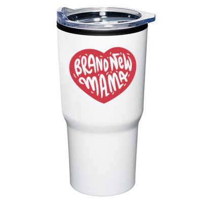 Brand New Mama Heart Gift Tumbler