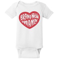 Brand New Mama Heart Gift Baby Bodysuit