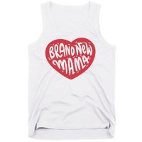 Brand New Mama Heart Gift Tank Top