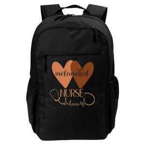 Black Nurse Melanated Woman Black History Month Nursing Crew Daily Commute Backpack