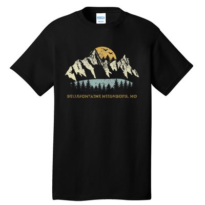 Bellefontaine Neighbors Missouri Mountain Sunset Sunrise Mo Tall T-Shirt