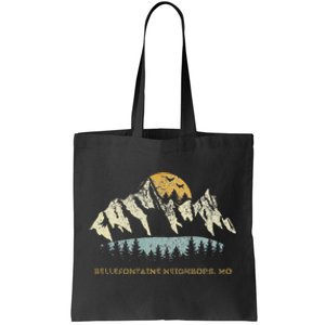 Bellefontaine Neighbors Missouri Mountain Sunset Sunrise Mo Tote Bag