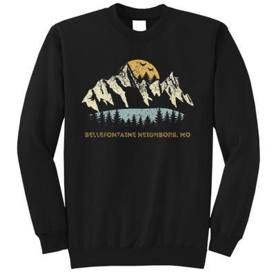 Bellefontaine Neighbors Missouri Mountain Sunset Sunrise Mo Tall Sweatshirt