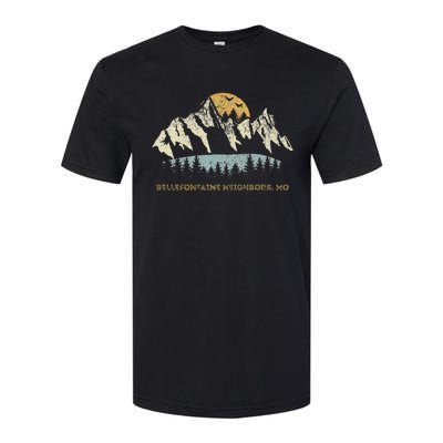 Bellefontaine Neighbors Missouri Mountain Sunset Sunrise Mo Softstyle CVC T-Shirt