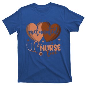 Black Nurse Melanated Black History Month Nursing Cool Gift T-Shirt