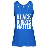 Black Nurses Matter Love Support All Nurses Black Nurses Gift Ladies Essential Flowy Tank