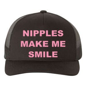 Bumper Nipples Make Me Smile Yupoong Adult 5-Panel Trucker Hat