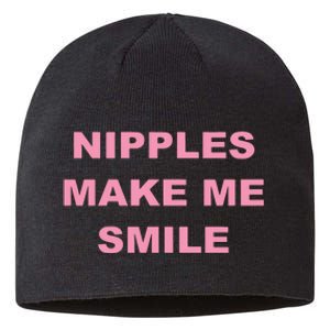 Bumper Nipples Make Me Smile Sustainable Beanie