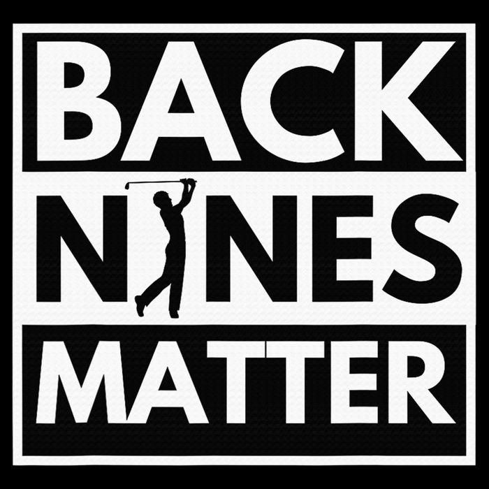 Back Nines Matter Funny Golf Golfing Golfer Gift Drawstring Bag
