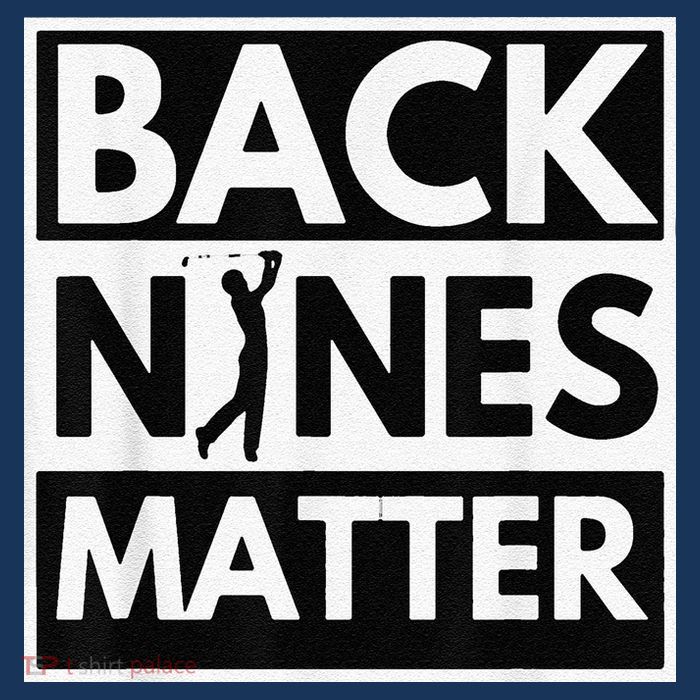 Back Nines Matter Golfing Lover & Golf Gift Sustainable Knit Beanie