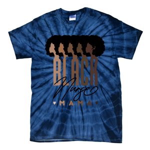 Black Nurse Mama Black History Month Tie-Dye T-Shirt