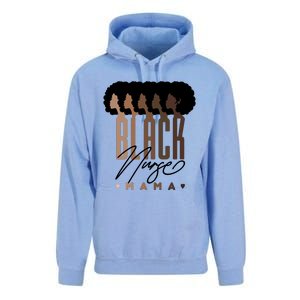 Black Nurse Mama Black History Month Unisex Surf Hoodie