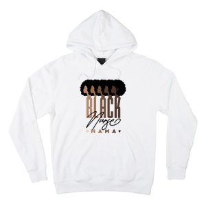 Black Nurse Mama Black History Month Hoodie