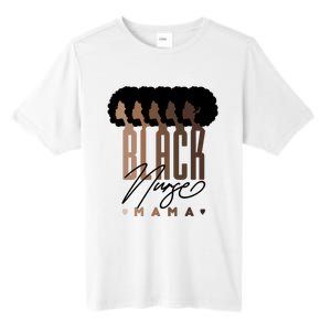 Black Nurse Mama Black History Month Tall Fusion ChromaSoft Performance T-Shirt