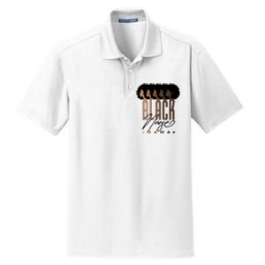 Black Nurse Mama Black History Month Dry Zone Grid Polo