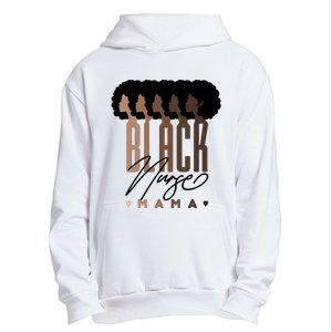 Black Nurse Mama Black History Month Urban Pullover Hoodie