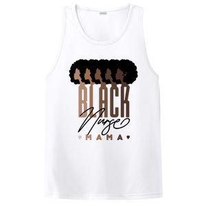 Black Nurse Mama Black History Month PosiCharge Competitor Tank