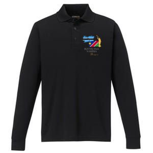 Botswana Namibia Mormon Lds Mission Missionary Performance Long Sleeve Polo