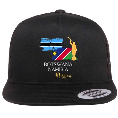 Botswana Namibia Mormon Lds Mission Missionary Flat Bill Trucker Hat
