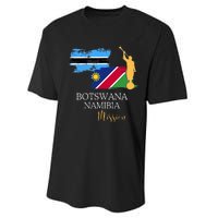 Botswana Namibia Mormon Lds Mission Missionary Performance Sprint T-Shirt