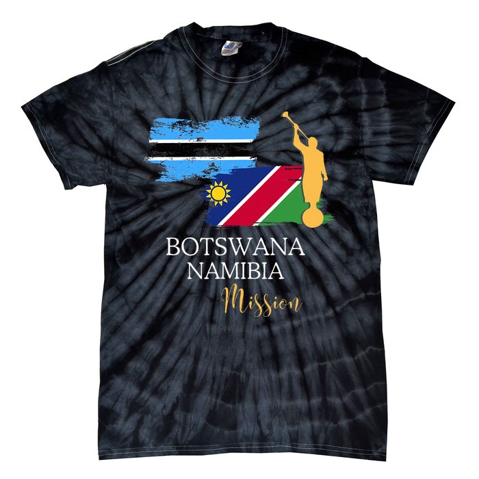 Botswana Namibia Mormon Lds Mission Missionary Tie-Dye T-Shirt