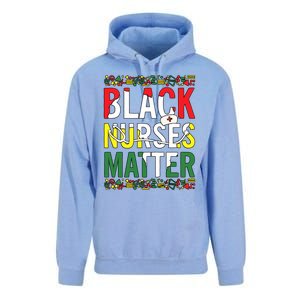 Black Nurses Matter Melanin Nurse Black History Month Black Pride Unisex Surf Hoodie